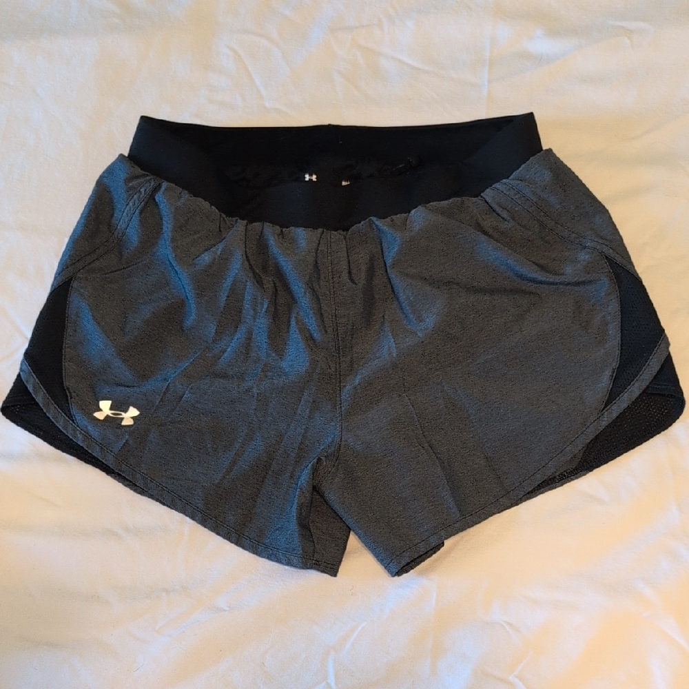 Under Armour Women's Charcoal Athletic Shorts